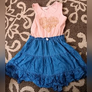 Pink and Blue Kids Dress